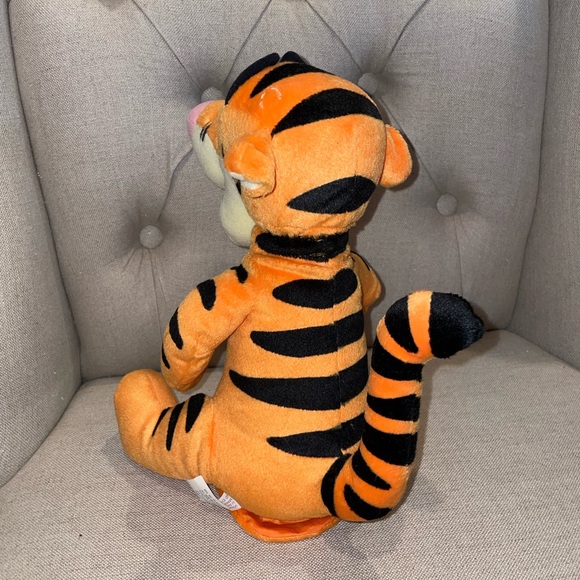 Disney Tigger Talking Plush Chat Pal 11" Animated Winnie the Pooh Mattel 1999 - Picture 6 of 7